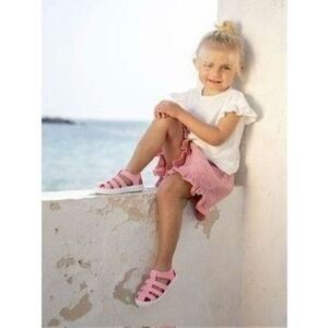 IGOR Girls EU30/US12/13 Pink Plastic Jelly Sandals Shoes